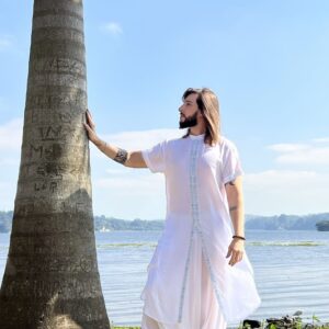 Conjunto branco indiano