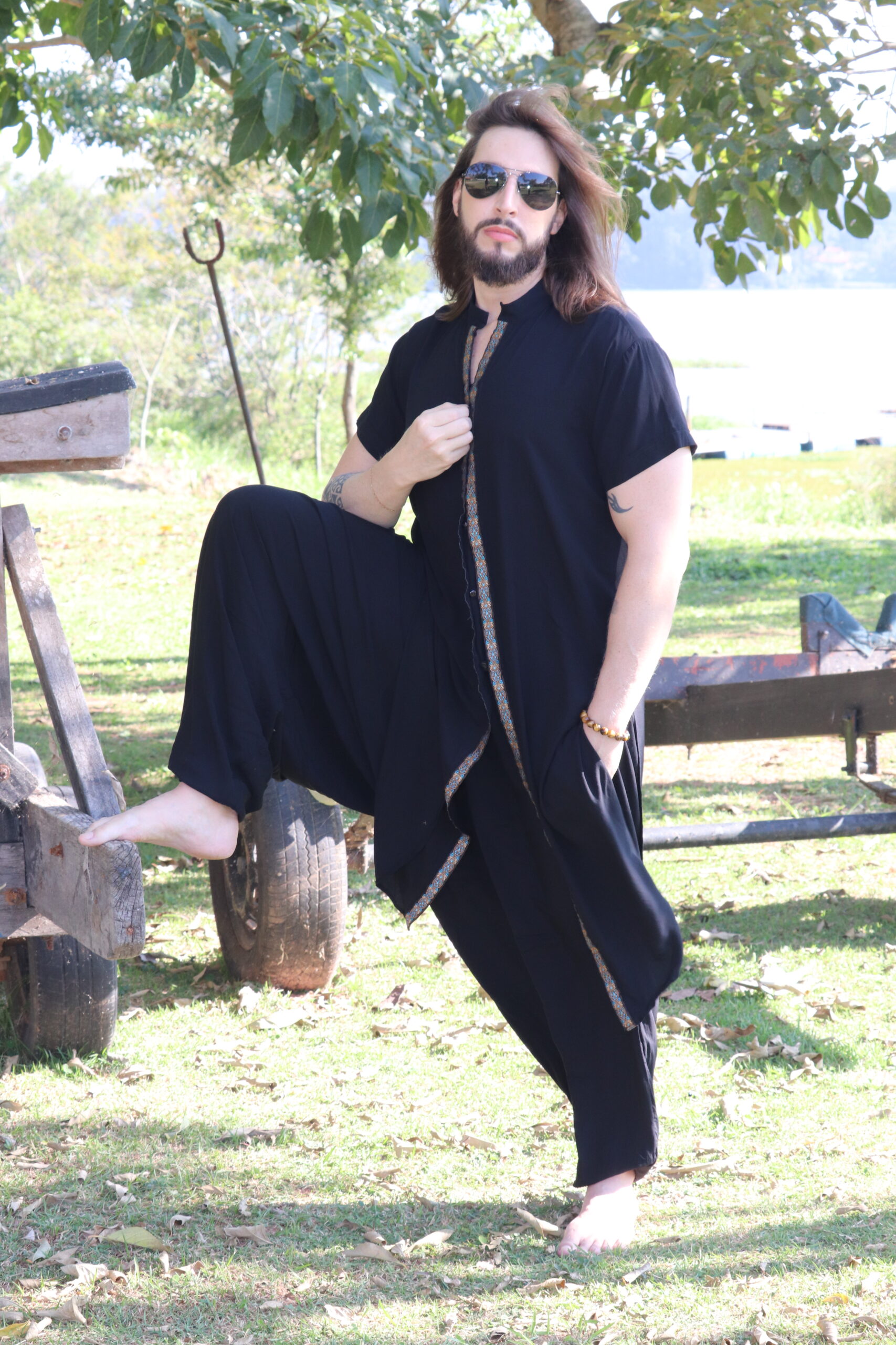 Conjunto indiano preto - Image 2