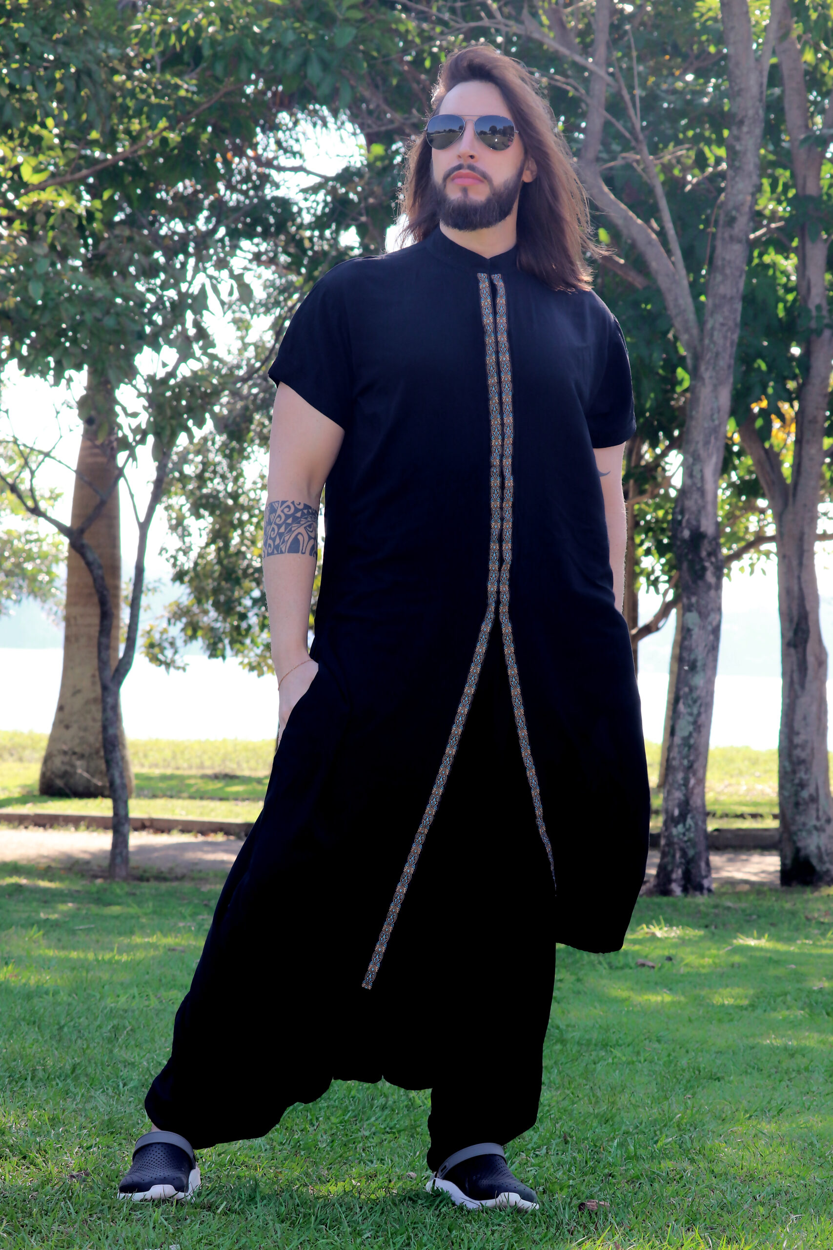 Conjunto indiano preto - Image 3